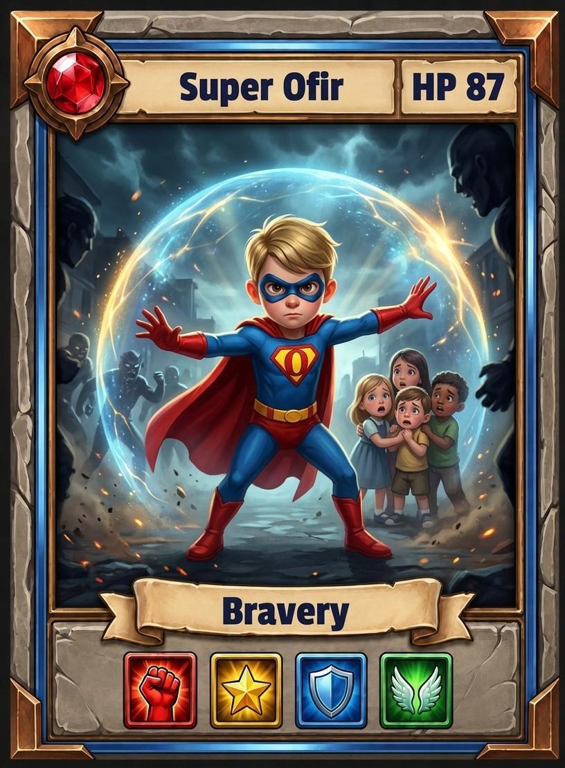 Bravery card